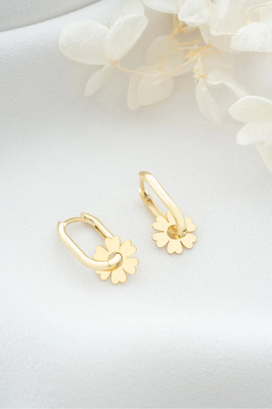 Flora Doré – 925 Sterling Silver Oorbellen
