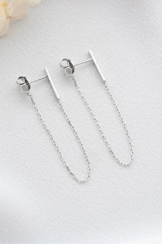 Silver Flow – 925 Sterling Zilver Oorbellen