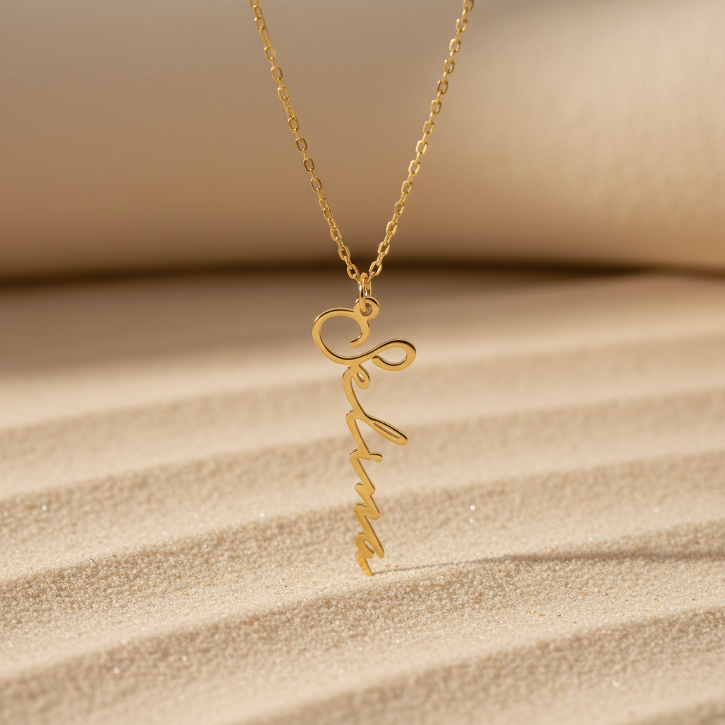 Gepersonaliseerde naamketting – 925 sterling zilver