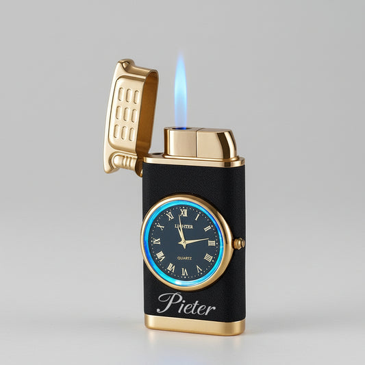 Watch Gas Lighter with Text