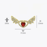 Ketting dames met engel vleugels