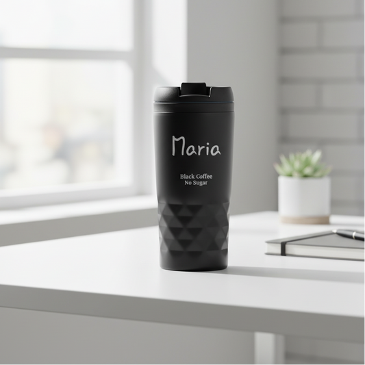 Graphic Mug thermosbeker met tekst -D5