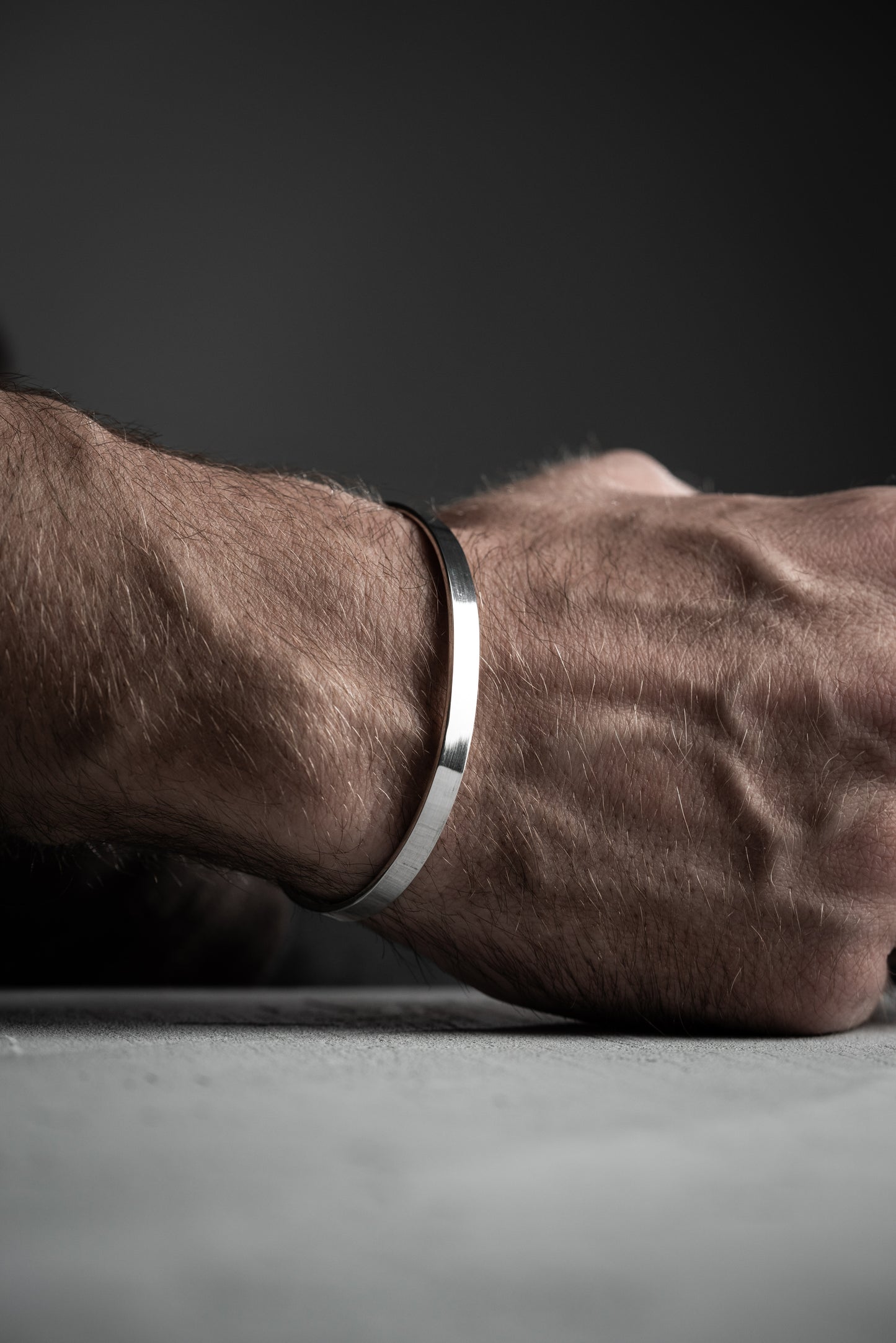 Open Manchetarmband van 925 Sterling Zilver