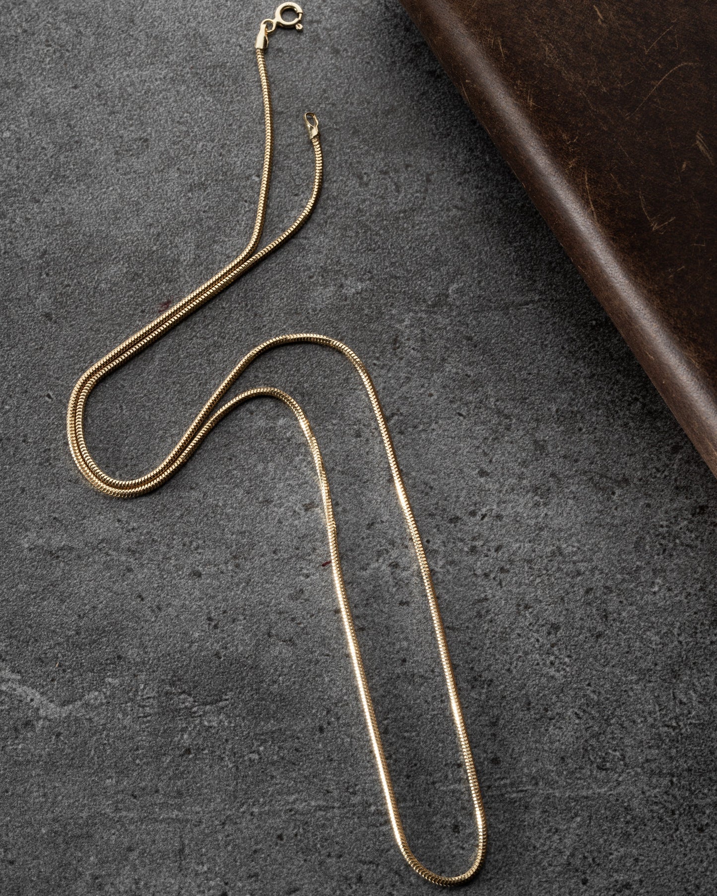 Minimal Herenketting van 925 Sterling Zilver