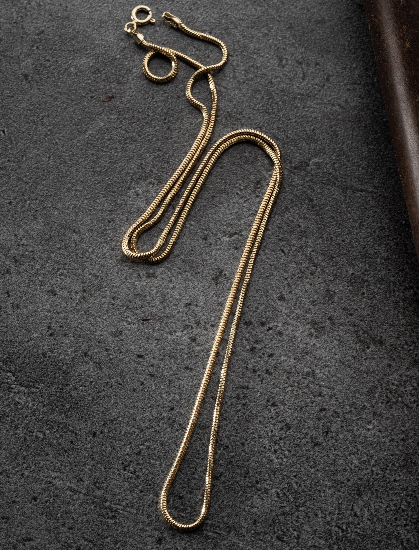 Minimal Herenketting van 925 Sterling Zilver