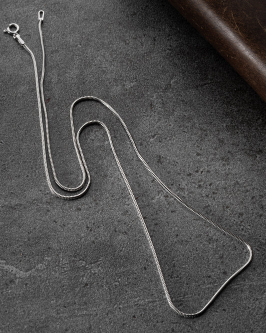 Minimal Herenketting van 925 Sterling Zilver