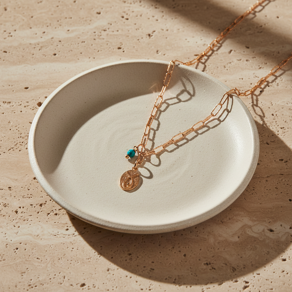 Ketting met vis hanger