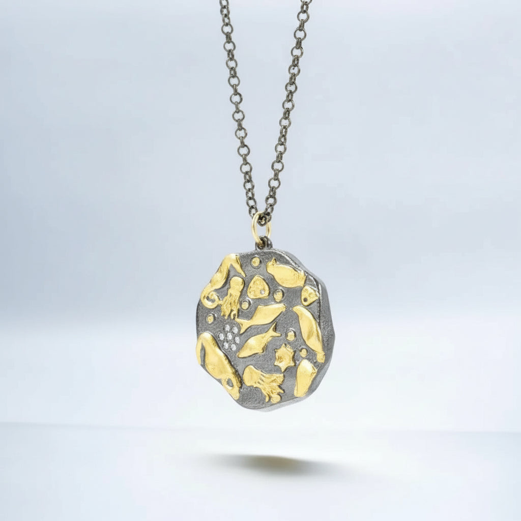 Tanz des Ozeans Halskette BLAR030