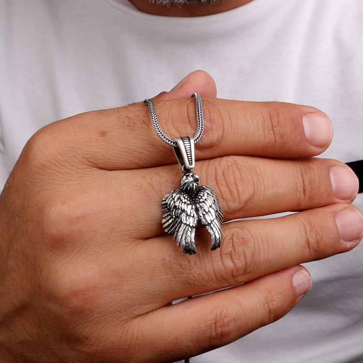 925 Zilver Adelaar Herenketting