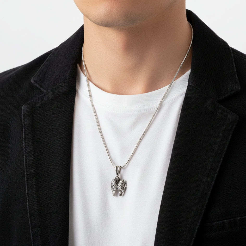 925 Zilver Adelaar Herenketting