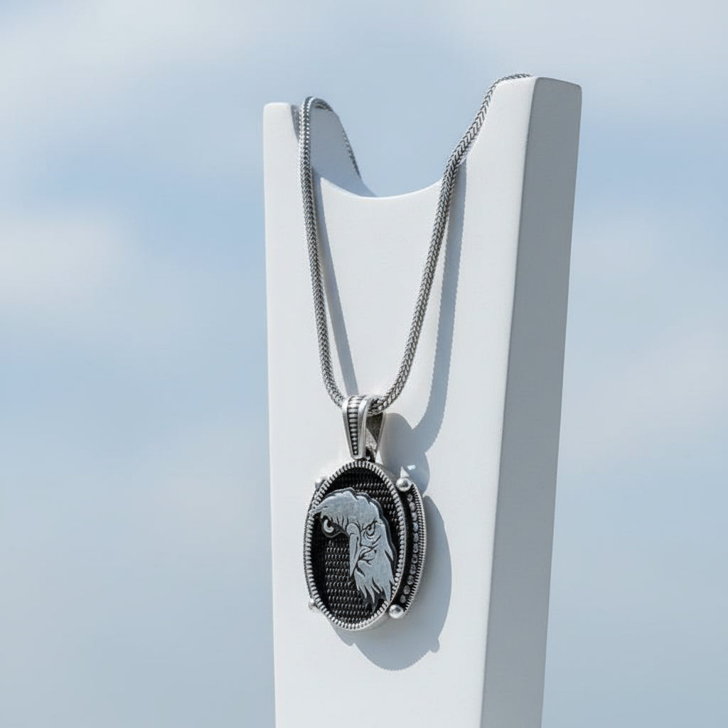 925 Zilver Herenketting met Adelaar