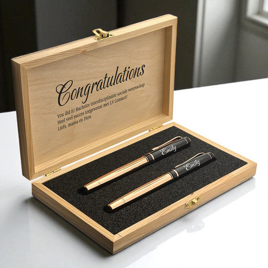 Personalisiertes Stiftset – Schreibset mit Box BLP2116S