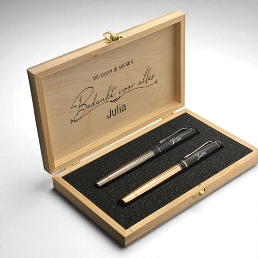 Personalisiertes Stiftset – Schreibset mit Box BLP2116S