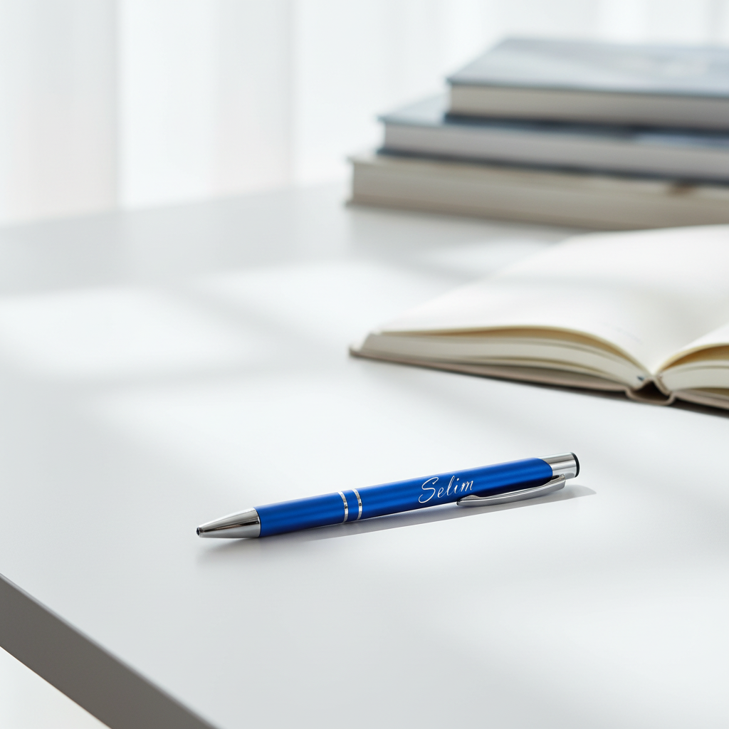 Gepersonaliseerde Balpen - Schrijfset Met Gegraveerde Houten Doos BLP2002BL