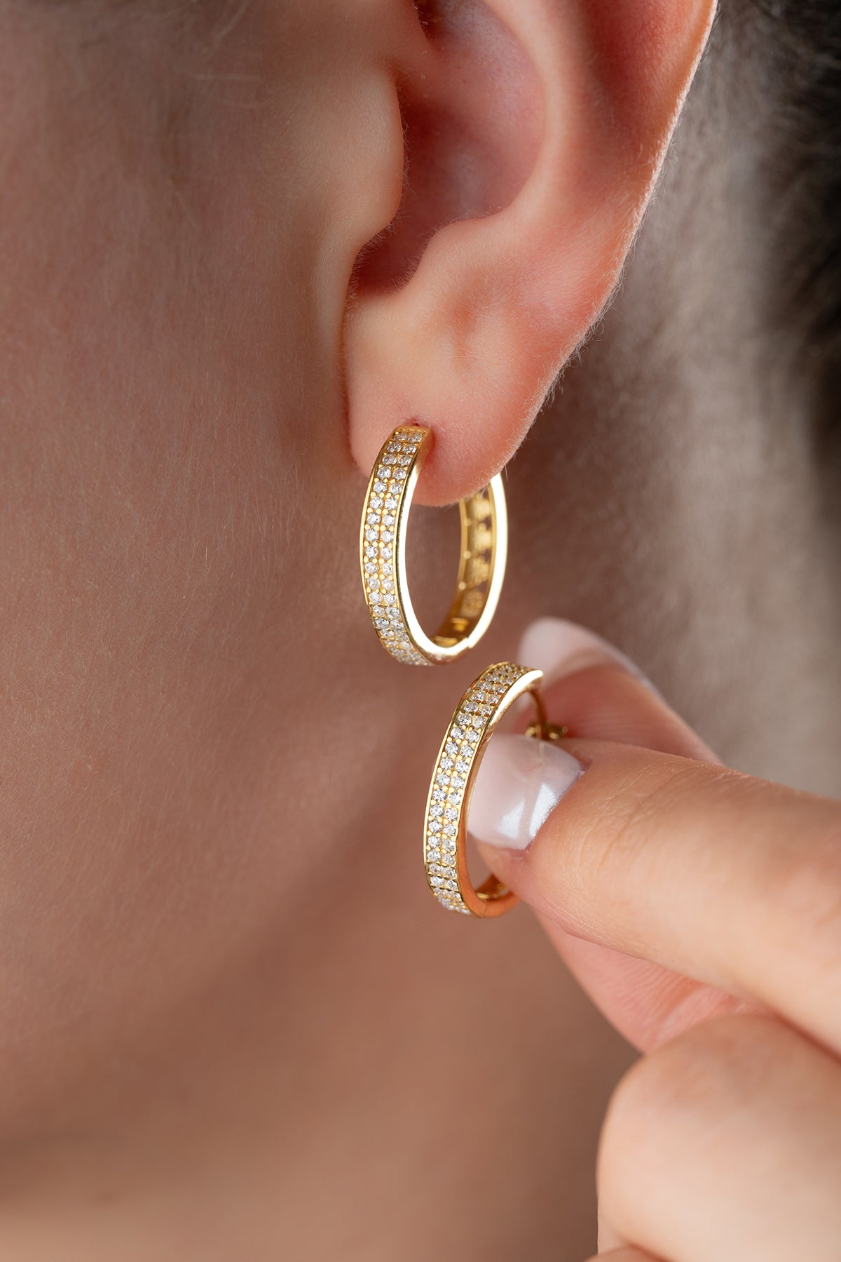 Lunashine 925 - Zirconia mini earrings