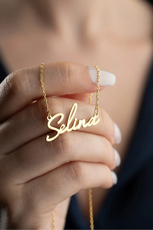 Gepersonaliseerde naamketting – 925 sterling zilver