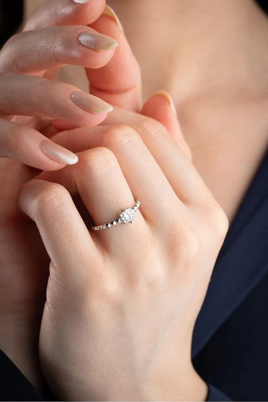 Baguette Zirkonia Ring – 925 Zilver