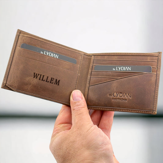 Brown Leather Wallet BLW777-CK