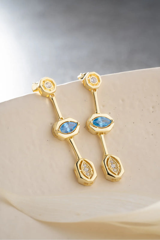 Serenay Oorbellen van 925 Zilver
