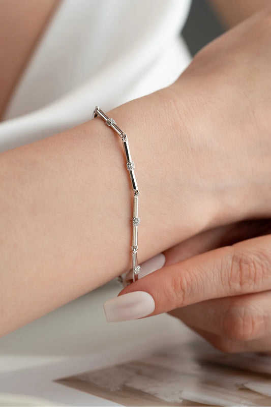 925 Sterling Zilveren Trend Armband