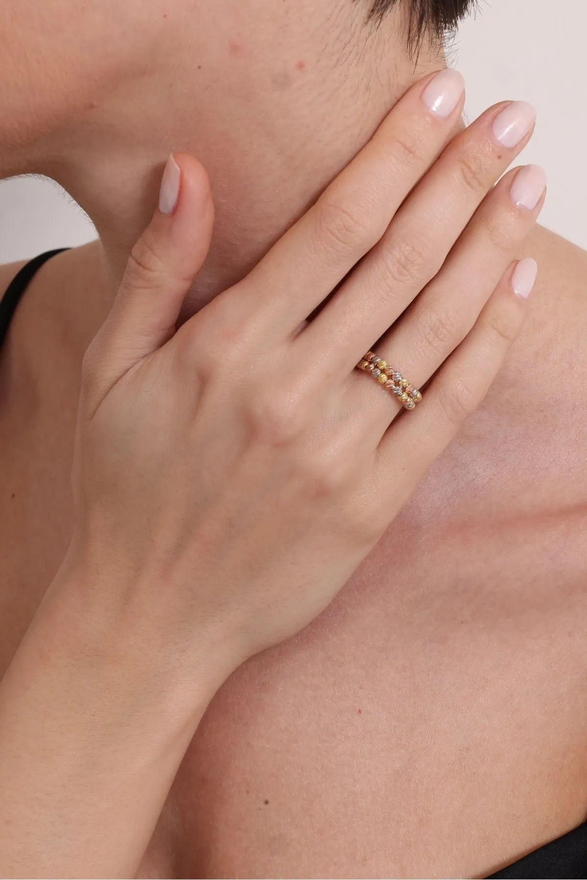 925 Zilveren Rosé Dorika Ring