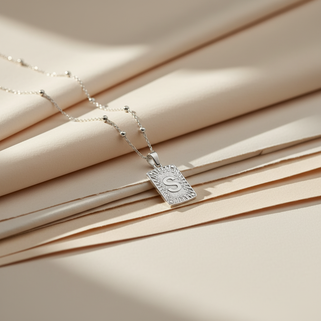 Gepersonaliseerde Letterketting – 925 Zilver