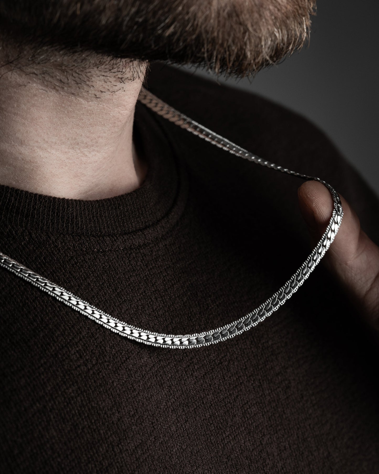 Stalen Schakelketting (55cm)