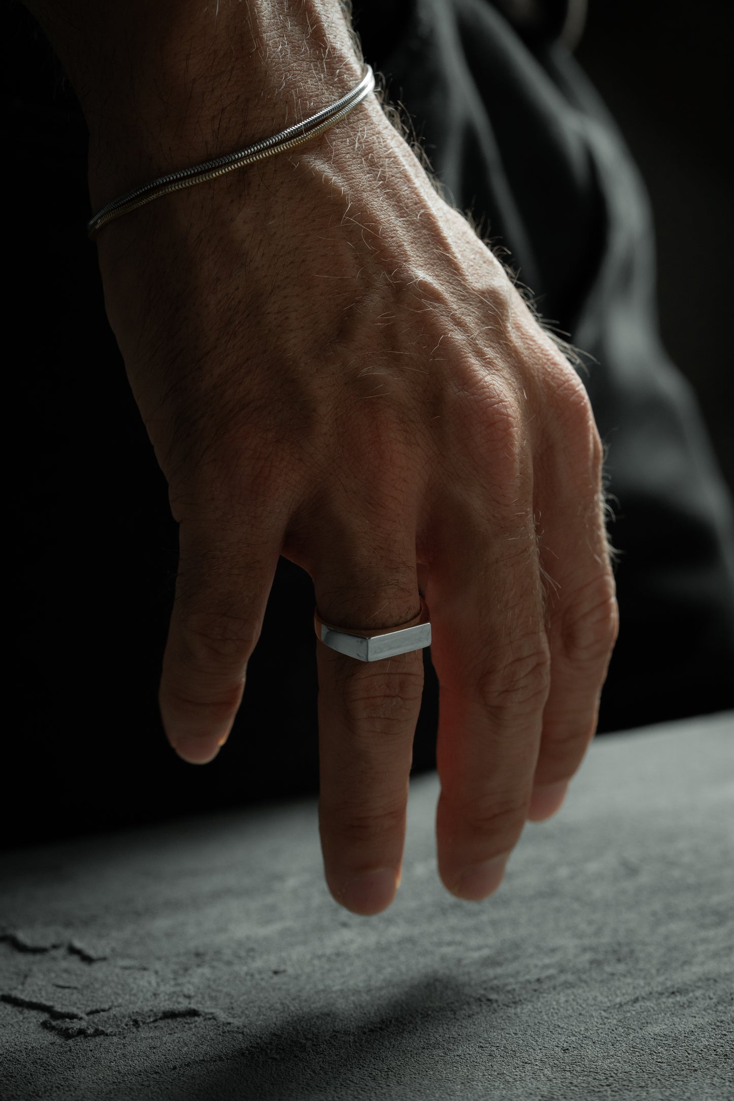 925 Zilver Herenring