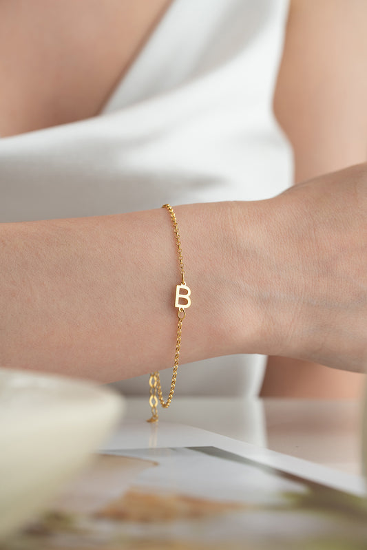 Letter Armband – 925 Zilver