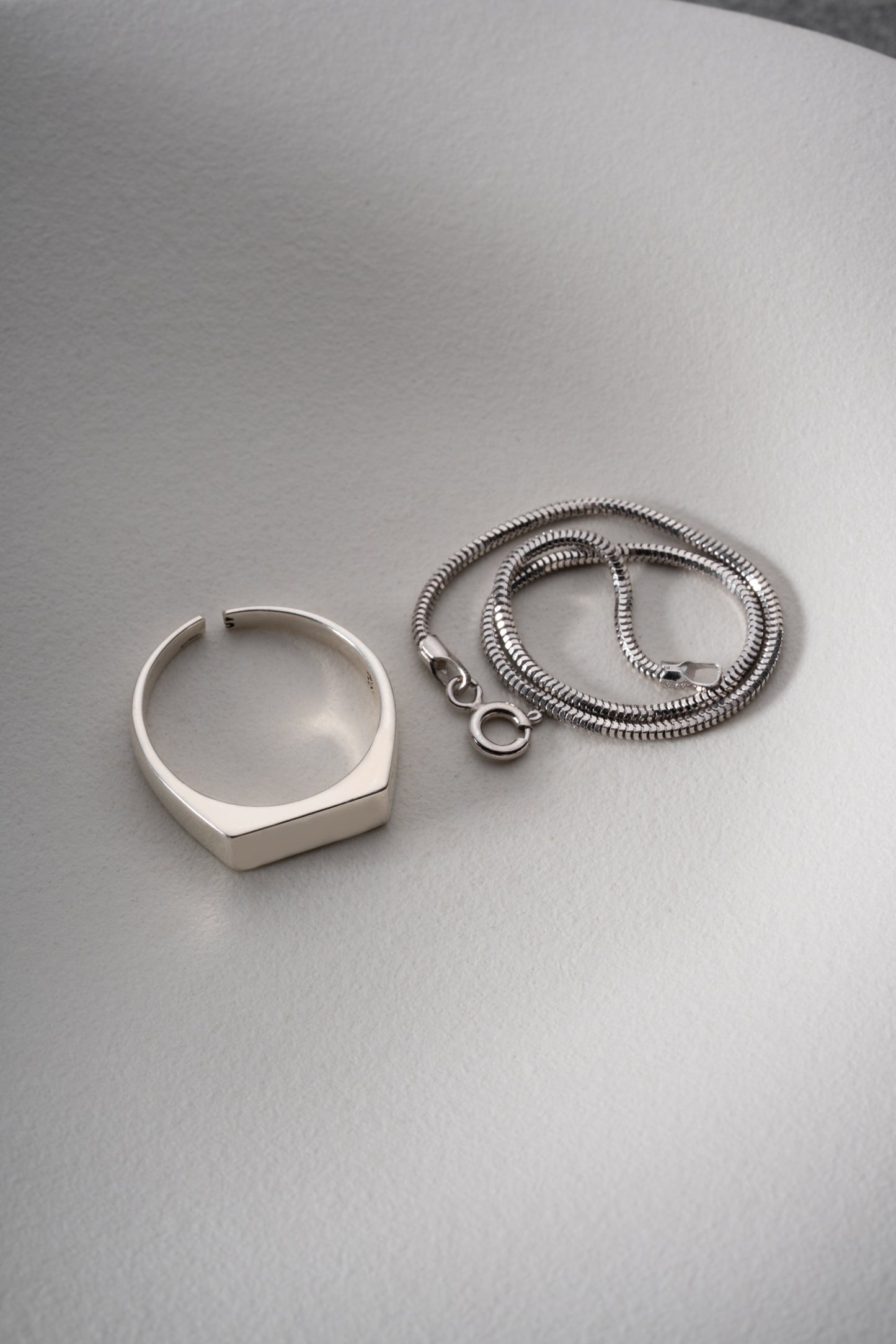 925 Zilver Herenring