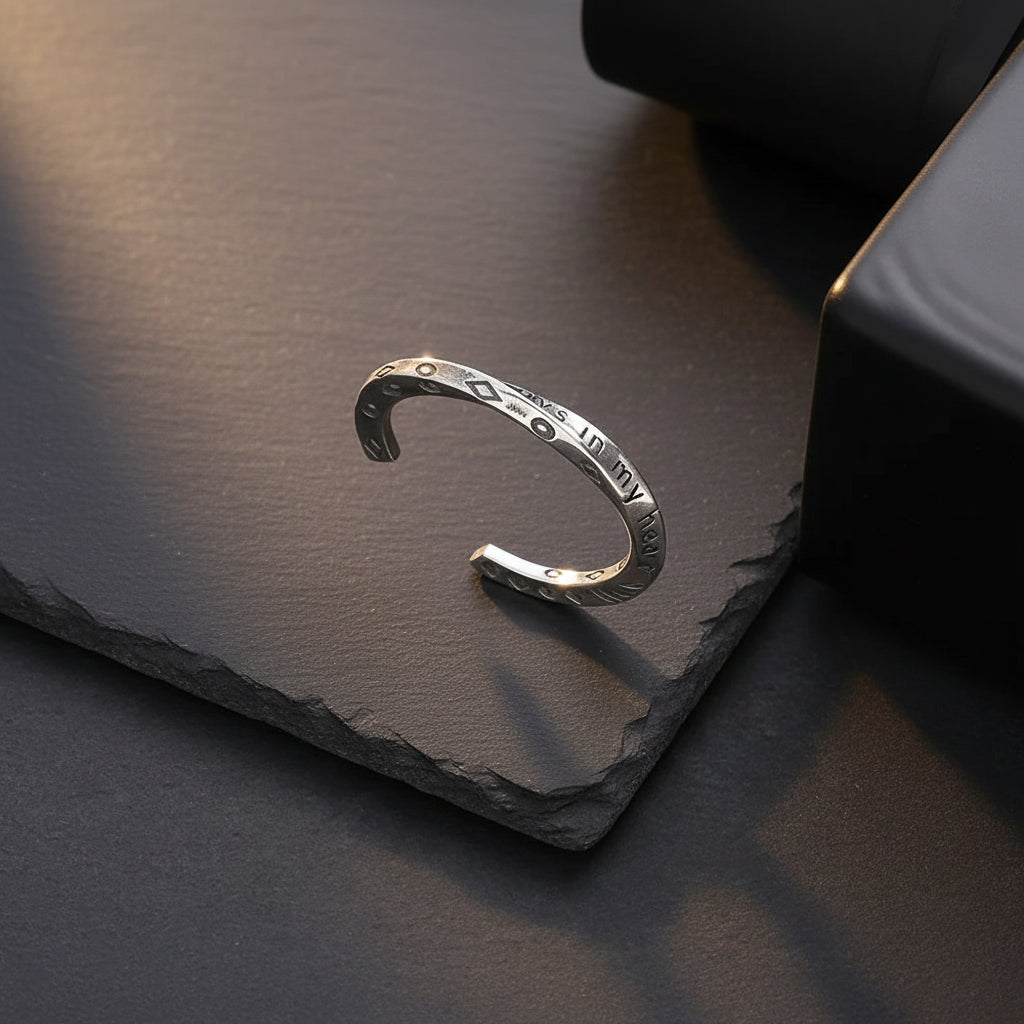 Heartline 925 Zilveren Ring - Unisex