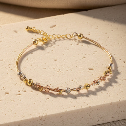 Dorika Armband Tricolor | 925 Zilver