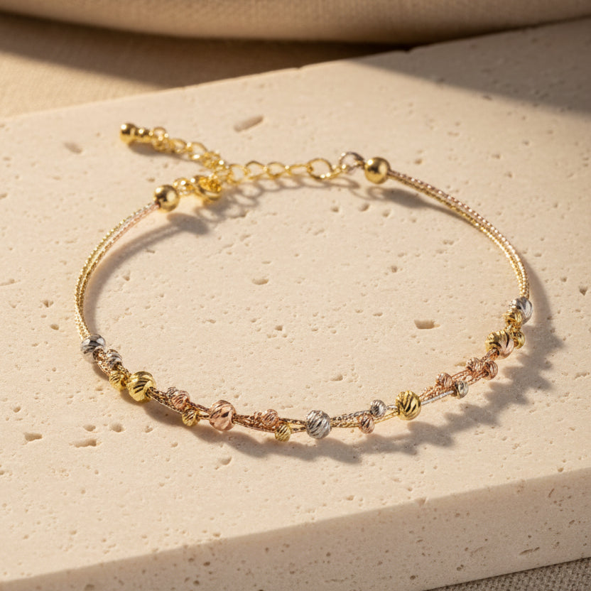 Dorika Armband Tricolor | 925 Zilver