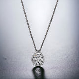 von LYDIAN 925 Sterling Silber Halskette NLKY762