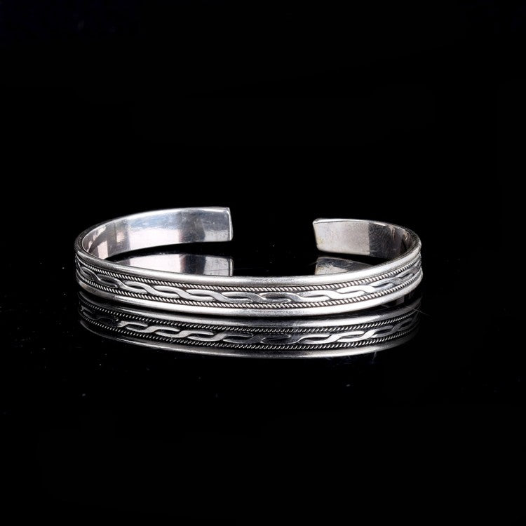 Motief 925 Sterling Zilver Heren Armband