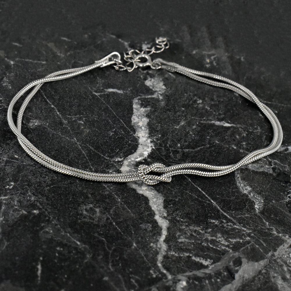 Forever connected armband - 925 Sterling Zilver
