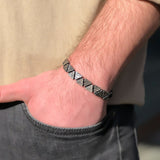 by LYDIAN Heren Armband 925s Zilveren ARLB-07