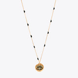 Ketting Met Hanger Oog BLAR012-R
