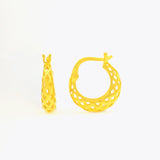 925 sterling zilveren oorbellen - 15 mm BLARW023