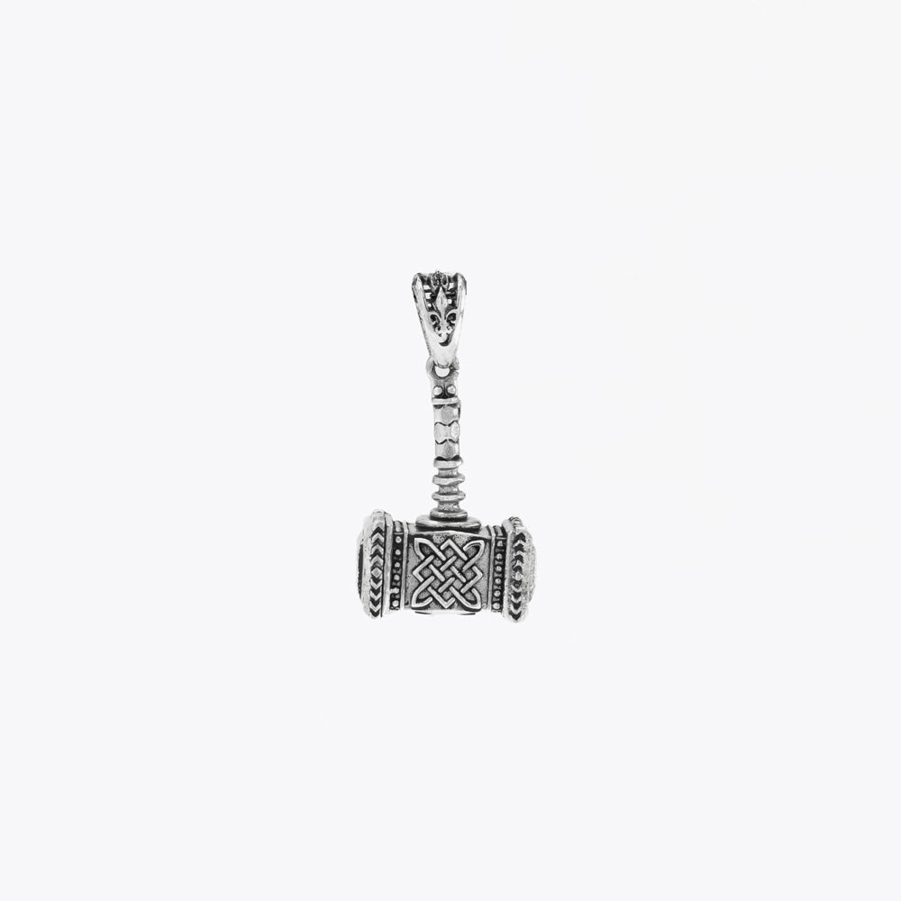 Zilveren Hamer van Thor Ketting Hanger BLAR0121