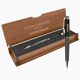 Personalisiertes Stiftset - Schreibset mit gravierter Holzbox BLPI 2021