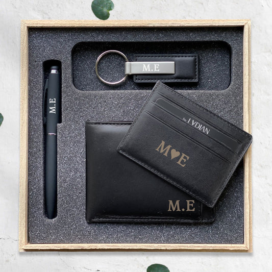 Personalized Gift Set - Pen - Wallet - Keychain - Gift Set 2