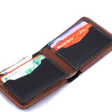 Zwarte Leren Portemonnee BLW11308