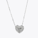 Halskette aus 925er Sterlingsilber mit Herz NLKY21-33