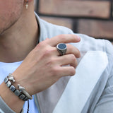 by LYDIAN Heren Armband 925s Zilveren NLTB064_B