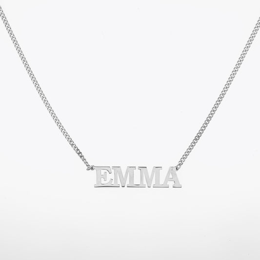 Sterling Silver Name Necklace PSN21080