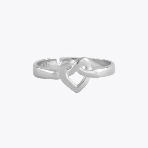 YL Damesring, 925 sterling zilver, 3A zirkonia, X oneindigheid YL Damesring, 925 sterling zilver, 3A zirkonia, X oneindigheid